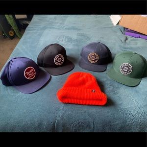 Brixton hats and Captain Fin Co beanie